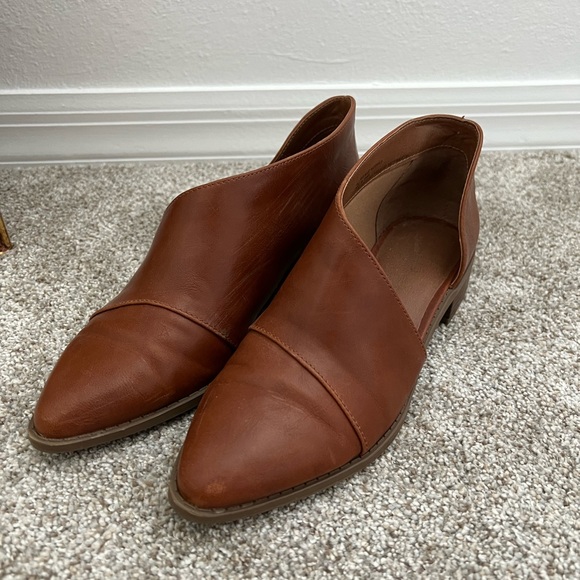 Universal Thread Shoes - Leather Mules